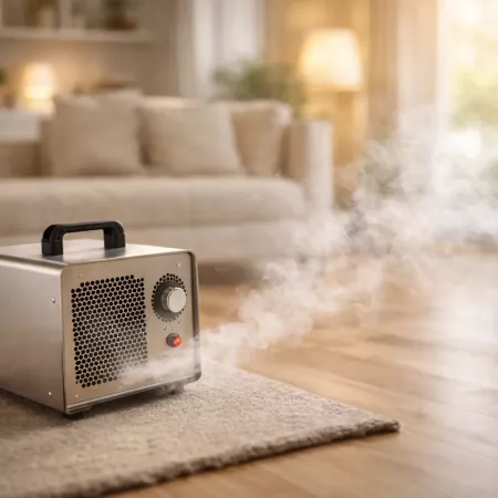 Čistění a dezinfekce ozonem domu, bytu i auta