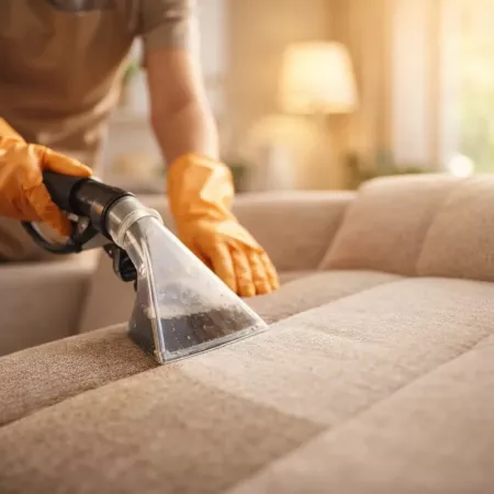 Čištění čalounění a koberců extrakční metodou